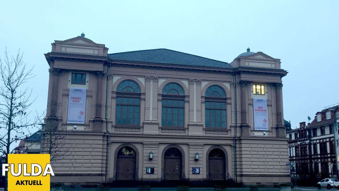 Das Landestheater Eisenach.